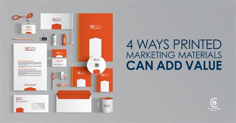 marketing material print for sales reps
